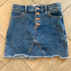 Abercrombie kids jean skirt 9/10